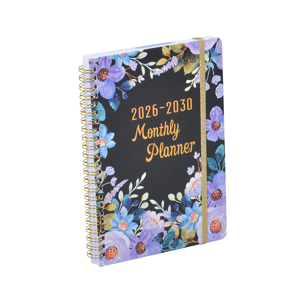 Custom Gift Notebook Floral Strap Closure Schedule & Annual Planner Professional Factory MegaBDM