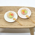 1/6 1/12  Doll House Simulation Mini Four Color Rice Dumpling Model Decor 1Set