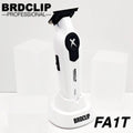BRDCLIP X Series White FA1T 7700RPM Professional Electric Hair Trimmer Hair Clipper For man carving DLC Blade Barber Shop Tool
