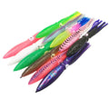 9-Inch Rubber Bulb Shell Squid Fishing Lure Soft Plastic Offshore Big Game Trolling Bait Saltwater Fish Zander Sea Bass Salmon MegaBDM