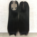 Best Quality of  Woman Hair Topper Manufacture Light Density 3X5 20 Inch Silk Base European 100% Human Hair Toppers