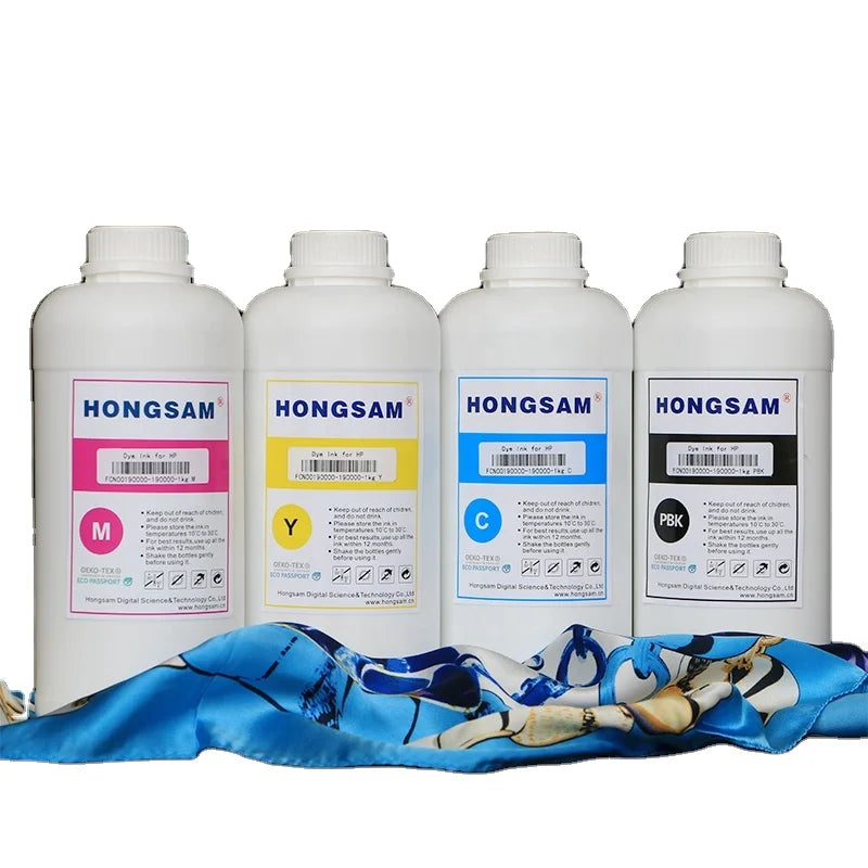 Wholesale Plotter Inkjet 6 Printheads 100ml 1000ml 1 Liter Bottles Dye Sublimation Dye Ink for Ricoh 3110 Sublimation Printer