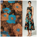 YX1561 Wholesale 150gsm Metallic Floral Brocade Fabric Raised Jacquard Material for Evening Dresses and Women's Gowns MegaBDM