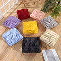 Home Decor Must Have Soft Core Spun Yarn Braid Knotted Throw Pillows