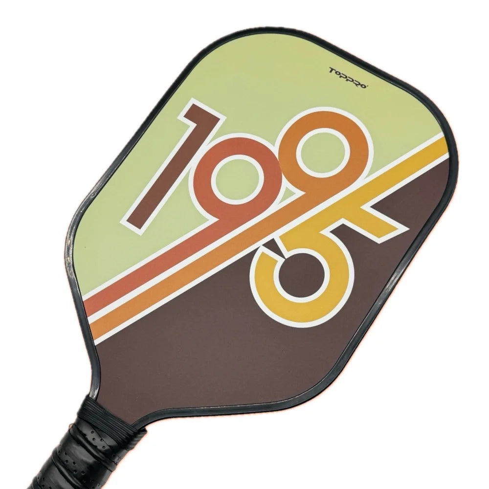 TOPPRO China Factory OEM Unisex Pickleball Racket with Glass Fiber Face and Polypropylene Honeycomb Core Custom