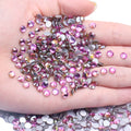 Hot Sale Super Glitter SS30 2880PCS Crystal Stones Flat Back Many Colors 3D Non HotFix Nail Rhinestones Charm Glass Bags