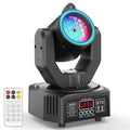 U`King Mini 30W Beam Pattern Moving Head Light DMX Remote Control Strobe Effect Stage Light for DJ Disco Party Bar MegaBDM