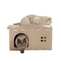 Top Selling Product 2024 2025 New Cat Cave Beds for Indoor Pet Cat House Foldable Cat Hideaway Enclosed Bed