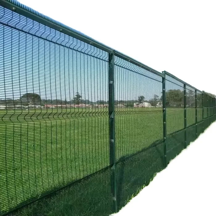 3D Wire Mesh Security Fence Outdoor Garden Galvanized Steel Frame Heat Treated Powder Coated Trellis Gates Factory Direct