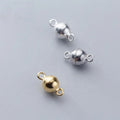 GP Buckle Double Circle Connect Button 925 Sterling Silver for Permanent Jewelry Making Bracelet Necklaces Wholesale