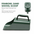 Fishbowl Sand Scoop Multi-Function Garden Shovel with Drainage Holes Soil Digging & Planting Tool Sand Sifter MegaBDM