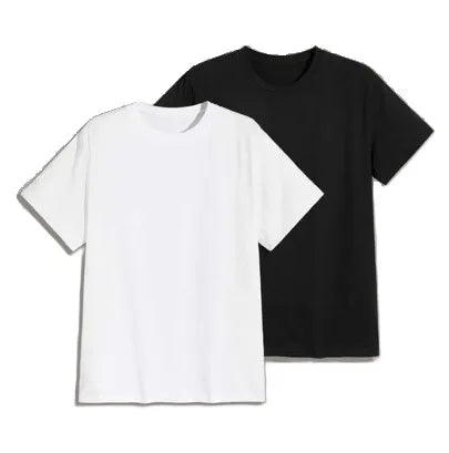 China Bangladesh Factory Price OEM Customized Logo Embroidery Mens 180g Short Sleeve Printed Uniform Solid Color CVC T Shirt