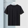 China Bangladesh Factory Price OEM Customized Logo Embroidery Men Summer Ice Silk Quick Dry Breathable Sports Round Neck T Shirt