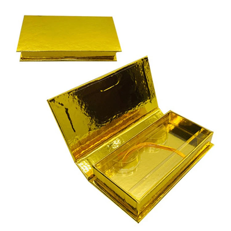 Wholesale Custom Waterproof Rectangular Package 3D Eyelash Box False Eyelash Storage Box