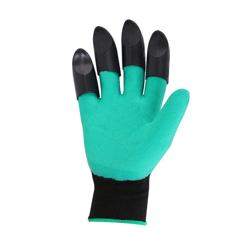 Garden Gloves Protective Gear With Claws Digging Gloves Garden Vegetable Flower Planting Stab Resistant Protective Latex Gloves MegaBDM