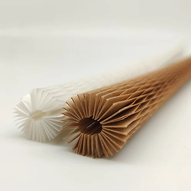 22cm Recyclable Kraft Honeycomb Paper Sleeve for Craft Packaging