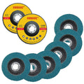Disco Flap 40 Grit 115mm Zirconia Aluminium Oxide Flap Disc Abraser Disc Stainless Polishing Disc