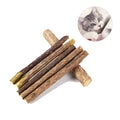 Organic Cat Chewing Stick 12cm 0.4-0.6mm Dia Actinidia Polygama Herbal Silvervine Rod Teeth Clean Dental Care Toy Custom Accept