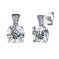 Perfect White 1.3 CT Moissanite Diamond 18K Gold Plated Simple Sterling Silver Stud Earrings Jewelry Destiny Jewellery