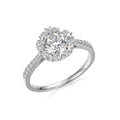 New 1 Carat GRA Moissanite Diamond 925 Sterling Silver Adjustable Cluster Heart Shape Wedding Ring for Women Destiny Jewellery