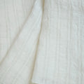 OEKO-TEX Certificate Eco-friendly Jacquard Weave 100 Flax Linen Fabric Stripe for Summer Clothing