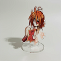 Custom Promotional Hologram Rainbow Acrylic Display Stand Personalized Make Your Own Design Clear Anime Acrylic Standee