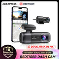 REDTIGER F9 Dash Cam 4K Dash Camera Front and Rear WiFi GPS Car Camera for Parking Mode Night Vision Car Recorder By App Control