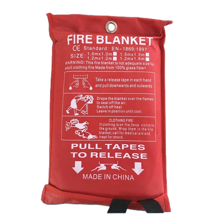 Wholesale Home Use High Temperature Fire Suppression Blankets Fiberglass Material Durable Fire Protection MegaBDM