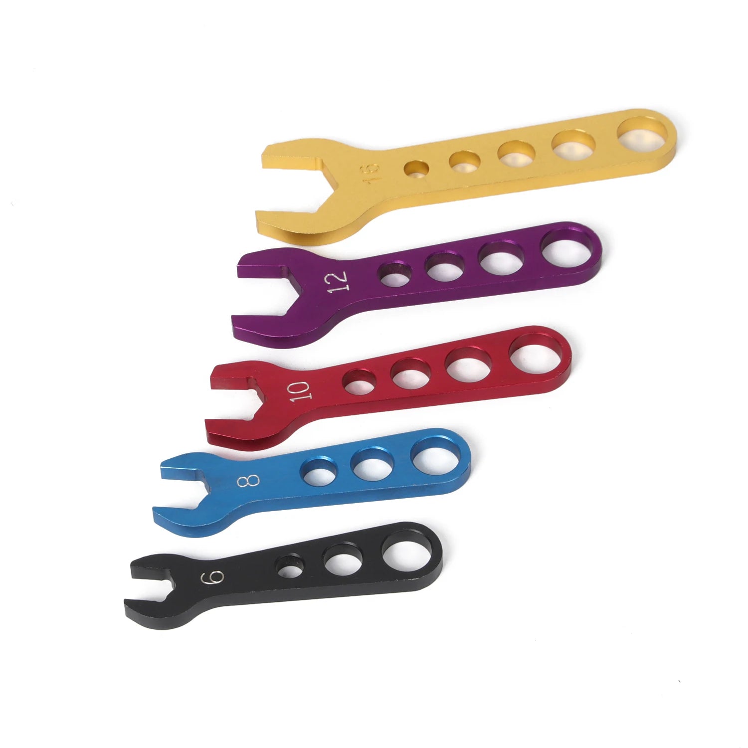 Aluminum Billet 5 Pieces Racing Sprint Car Tool Sets an Fittings Wrench Tool Set Spanner Set Racing Sprint Car