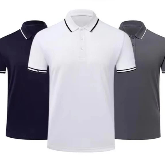Bangladesh CN Factory Price Custom Logo Embroidery Custom Logo Quick Dry Corporate Men's Women's Short Sleeve Polo t Shirt MegaBDM