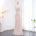 Jancember LSZ134 Luxury Square Collar Sleeveless Slim Mermaid Wedding Dresses With Pearls