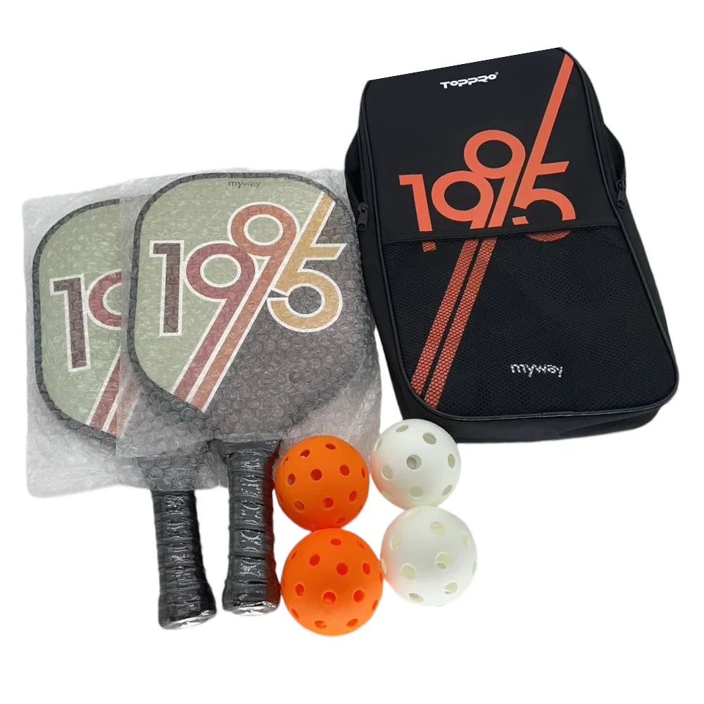 Raw Carbon Fiber Pickleball Paddle