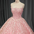 Jancember 6776 Gorgeous Light Pink Lace-up Quinceanera Party Women's Dresses
