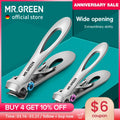 MR.GREEN Nail Clippers Stainless Steel Two Sizes Are Available Manicure Fingernail Cutter Thick Hard Toenail Scissors tools