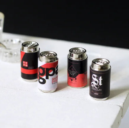 1/6 1/12  Doll House Simulation Miniature Mini Canned Beer Model Decor Gift