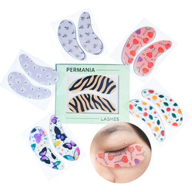 LiBeauty Under Eye Patch Silicone for Lash Lift & Lash Extensions Remover Reusable Self Adhesive Lower Eyelash Eye Pads