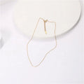 Women Jewelry Dainty Trendy Stainless Steel Chain Necklace