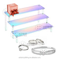 5 Tier Eco-Friendly Rainbow Aurora Anime Figures Organizer Shelf Acrylic Jewelry Display Stand for Shop