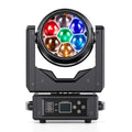 U`King 200W RGBW 4in1 Bee Eye Beam Wash Moving Head Light LED Zoom Stage Effect Lights for DJ Disco Party Bar Club Wedding MegaBDM