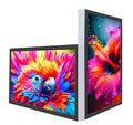 Save Power 50% 75 Inch Wall Mount Outdoor Billboard LCD Advertising Display Digital Signage Commercial Touch Screen Kiosk