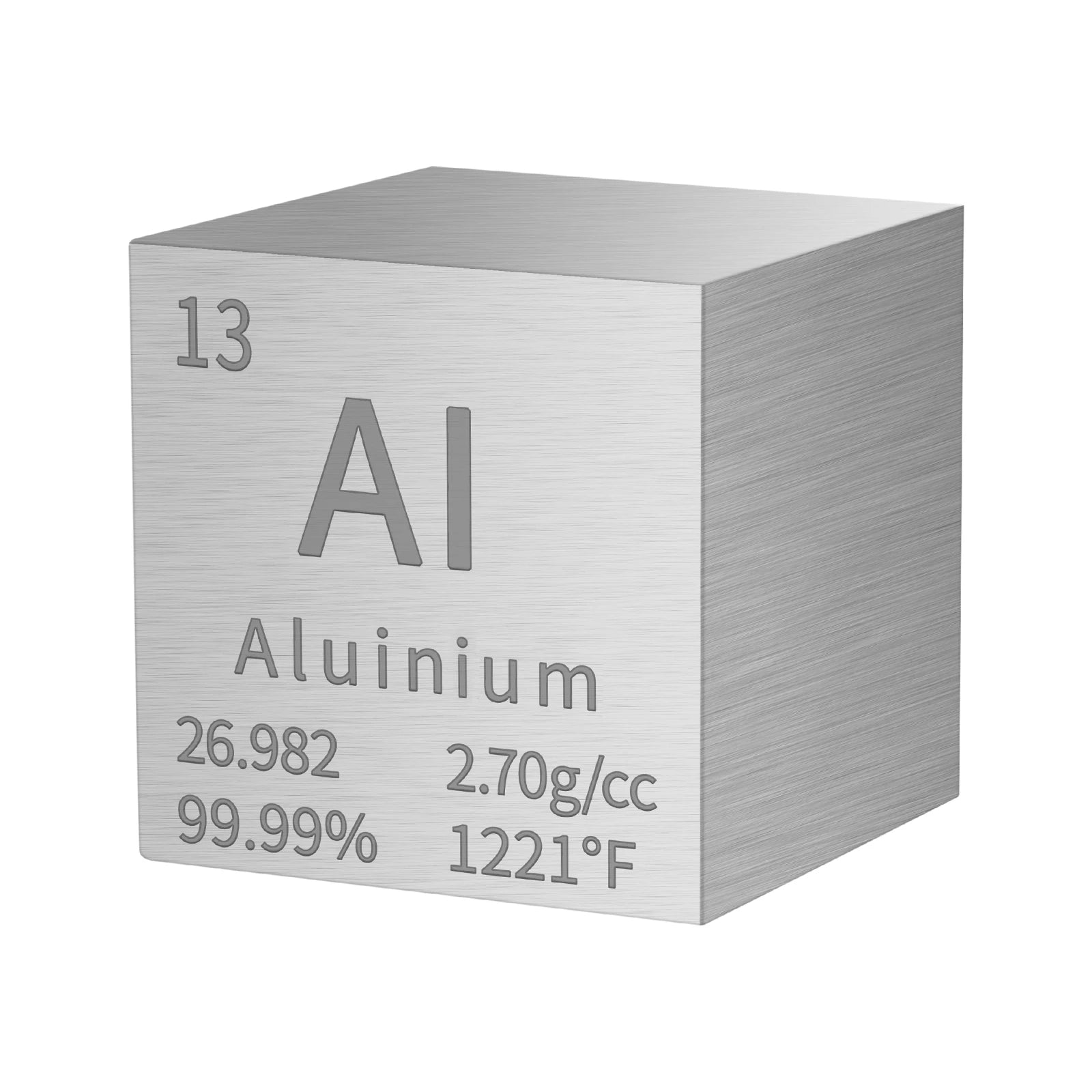 Metal Density Cube Element Cube for Element Collection Lab Experiment PeriodicTable Collection DIY Teacher Science Creative Gift