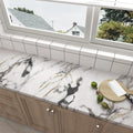 UDK Kitchen Foil Sticker Waterproof Oil-proof Self Adhesive Wall Paper for Livingroom Kitchen Home Decor MegaBDM