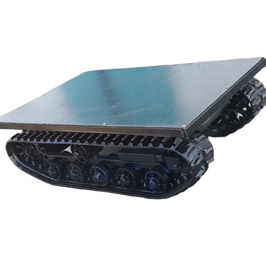 Small mobile robot platform Mini crawler undercarriage tracked carrier chassis rubber track crawler undercarriage MegaBDM