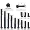 Factory Wholesale High Strength Alloy Steel Carbon Steel Black Socket Head Cap Screws Cheese Head Bolts and Screws