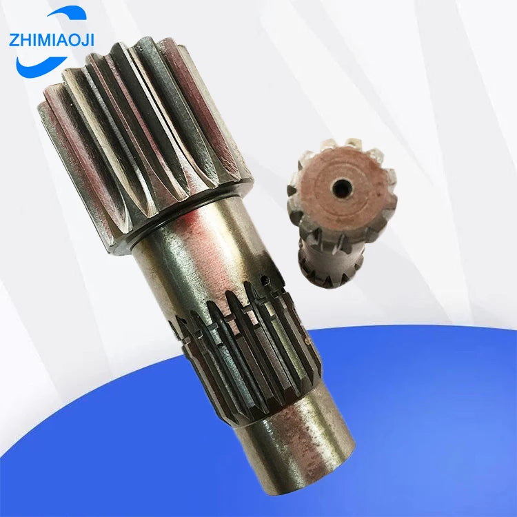 CSJHPSS Excavator Parts Hydraulic Motor Rotation Part Replacement Part Swing Gear Shaft Pinion for PC18