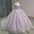 Jancember 6786 Elegant Lilac Pearls Sweetheart Quinceanera Dresses for Girls MegaBDM