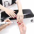 White Manicure Soft PU Leather Nail Art Hand Stand Holder Nail Hand Rest Pillow Cushion for Manicure Salon