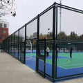 Enlio Professional Multi-Sport Safety Steel Green Fence for Basketball/Badminton/Volleyball Courts Tennis/Football Field