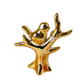 Silver/Gold Bird Ceramic Simple Modern Ring Holder for Home Decoration Jewelry Display