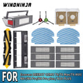 For ECOVACS Deebot T8 /T8 Max/ T8 AIVI /T9+ /N8 Pro/N10 Plus Main Side Brush Dust Bag Hepa Filter Dust Box Accessories